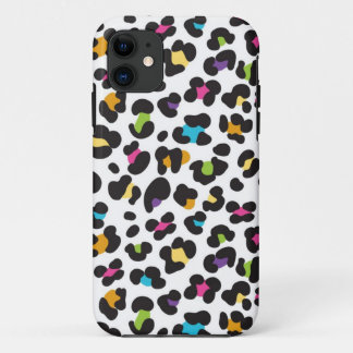 Capa Para iPhone Da Case-Mate estampa funky de leopardo com arco-íris