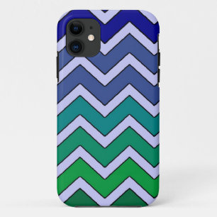 Capa Para iPhone Da Case-Mate Estilo de fade verde azul iphone 5 case