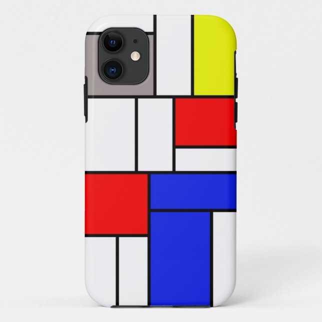 Capa Para iPhone Da Case-Mate estilo Mondrian (Verso)