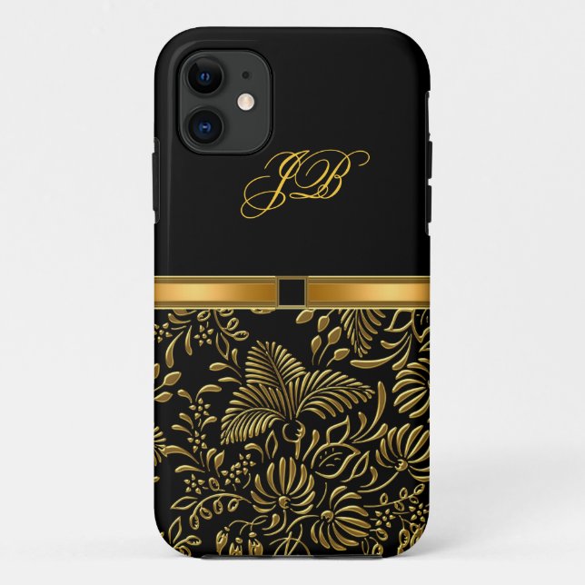 Capa Para iPhone Da Case-Mate Estojo Case-Mate iPhone 5 Dourado Preto (Verso)