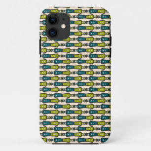 Capa Para iPhone Da Case-Mate Estojo Verde Turquesa Preto Creme Tribal para iPho