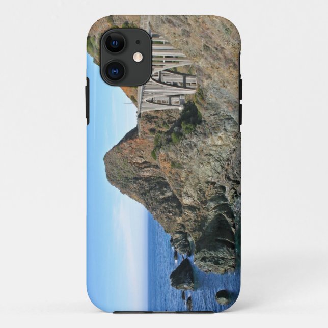 Capa Para iPhone Da Case-Mate Estrada 1 da costa - ponte grande da angra (Verso)