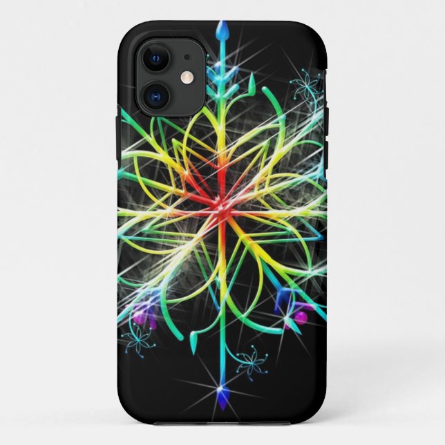 Capa Para iPhone Da Case-Mate Estrela Colorida Retroativa (Verso)