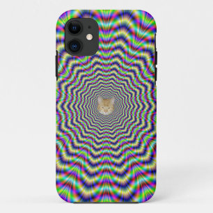 Capa Para iPhone Da Case-Mate Estrela psicadélico da Web + ou - Gato