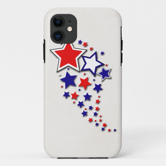 Capa Para iPhone Da Case-Mate Estrelas Patriotas (Verso)