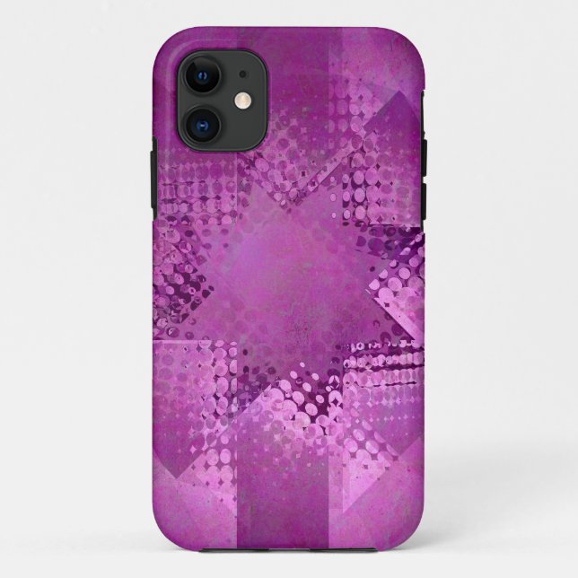 Capa Para iPhone Da Case-Mate Estrelo púrpura púrpura iphone 5 case (Verso)