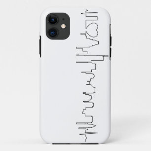 Capa Para iPhone Da Case-Mate Eu amo Boston em um estilo extraordinário do ecg