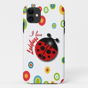 Capa Para iPhone Da Case-Mate Eu amo joaninhas