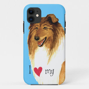 Capa Para iPhone Da Case-Mate Eu amo minha Collie
