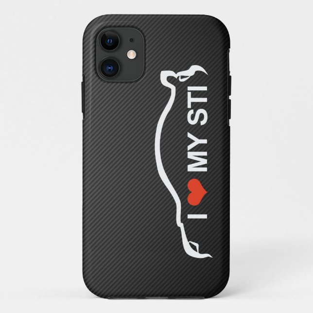 Capa Para iPhone Da Case-Mate Eu amo minha WTI (Verso)