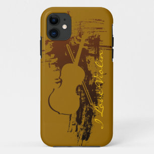 Capa Para iPhone Da Case-Mate Eu amo o violino