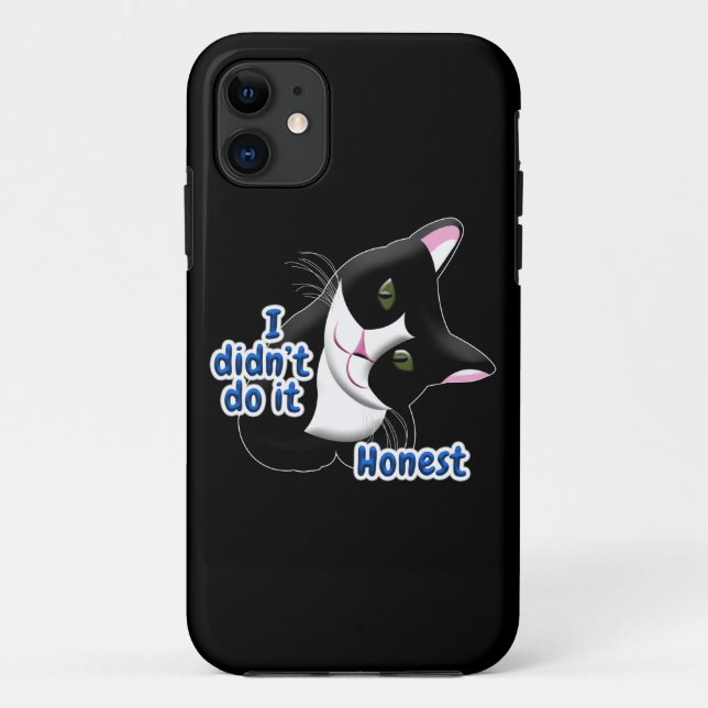 Capa Para iPhone Da Case-Mate Eu não fiz isso Cat (Verso)