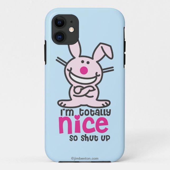 Capa Para iPhone Da Case-Mate Eu sou totalmente agradável (Verso)