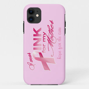 Capa Para iPhone Da Case-Mate Eu visto o ROSA para minha mãe, esperança para a