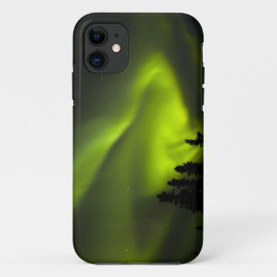 Capa Para iPhone Da Case-Mate EUA, Alaska, Chena Hot Primaveras. Aurora Borealis