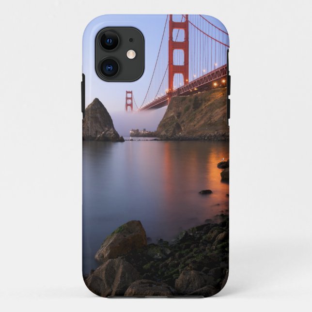 Capa Para iPhone Da Case-Mate EUA, Califórnia, São Francisco. Golden Gate (Verso)