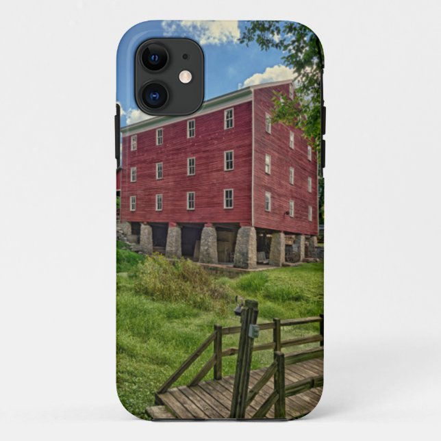 Capa Para iPhone Da Case-Mate EUA, Indiana, Cutler. Adams Mill (Verso)