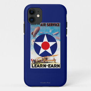 Capa Para iPhone Da Case-Mate EUA - Junte-se ao serviço aéreo Aprender-Ganham