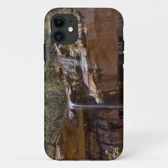 Capa Para iPhone Da Case-Mate EUA, Utah, Parque Nacional de Zion, Cachoeiras em (Verso)