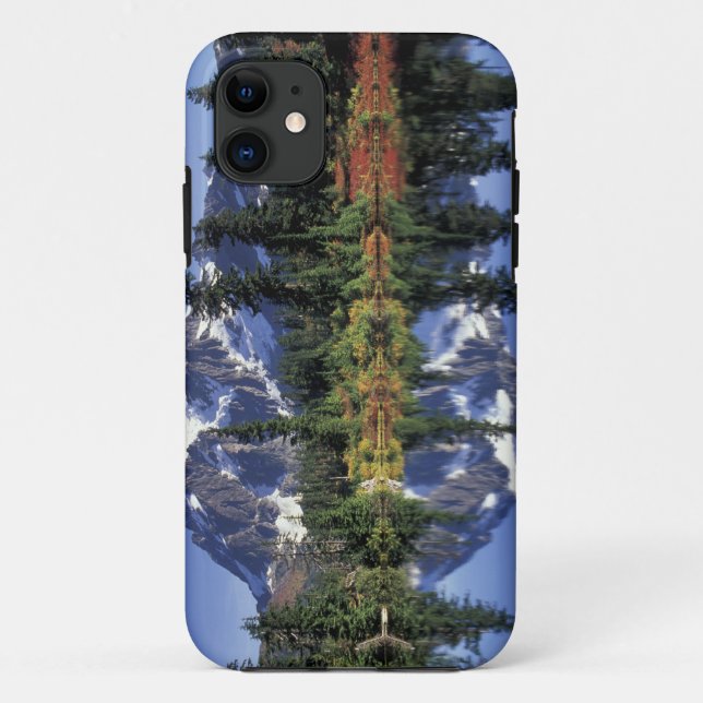 Capa Para iPhone Da Case-Mate EUA, WA, Heather Meadows RA. Monte Shuksan em (Verso)