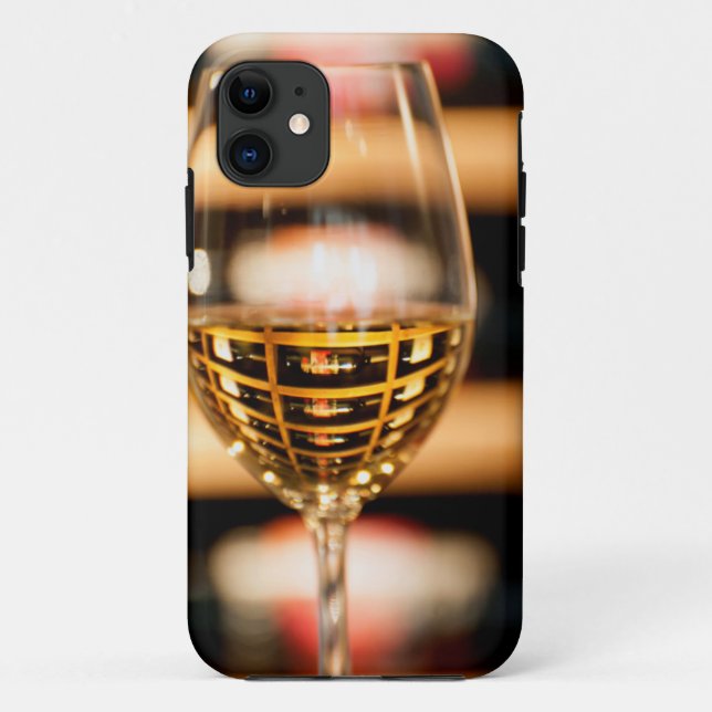 Capa Para iPhone Da Case-Mate EUA, Washington, Walla Walla. Copo de vinho (Verso)