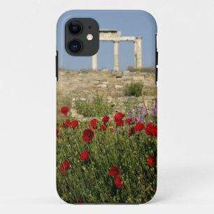 Capa Para iPhone Da Case-Mate Europa, Grécia, Cíclades, Delos. Ruínas de coluna.