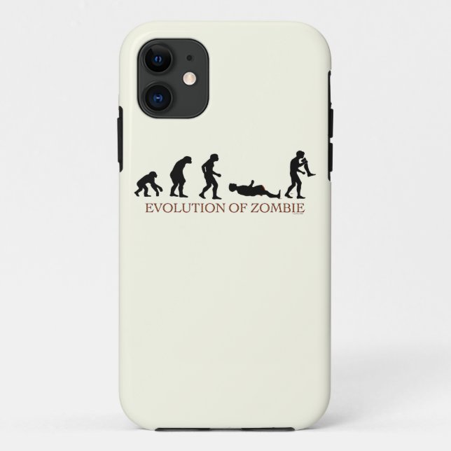 Capa Para iPhone Da Case-Mate Evolução do Zombie (Verso)