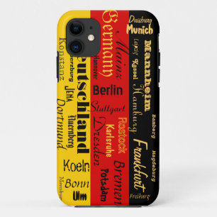 Capa Para iPhone Da Case-Mate Exemplo alemão das cidades