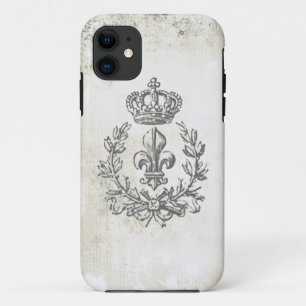 Capa Para iPhone Da Case-Mate Exemplo da flor de lis e da Coroa-iphone 5 do