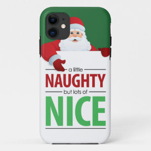Capa Para iPhone Da Case-Mate Exemplo impertinente e agradável de Papai Noel do
