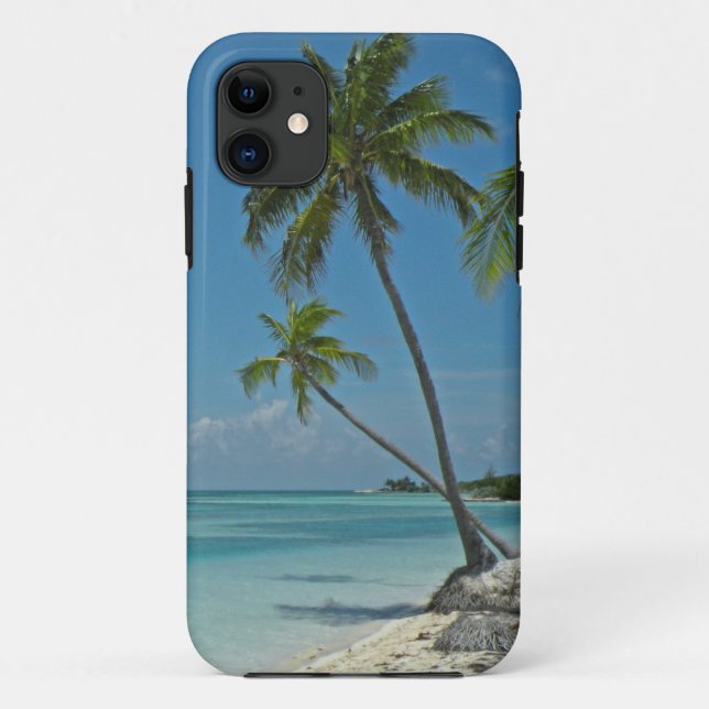 Capa Para iPhone Da Case-Mate Exemplo tropical da case mate da praia iPhone5 (Verso)