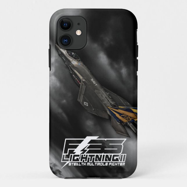 Capa Para iPhone Da Case-Mate F-35 relâmpago II (Verso)