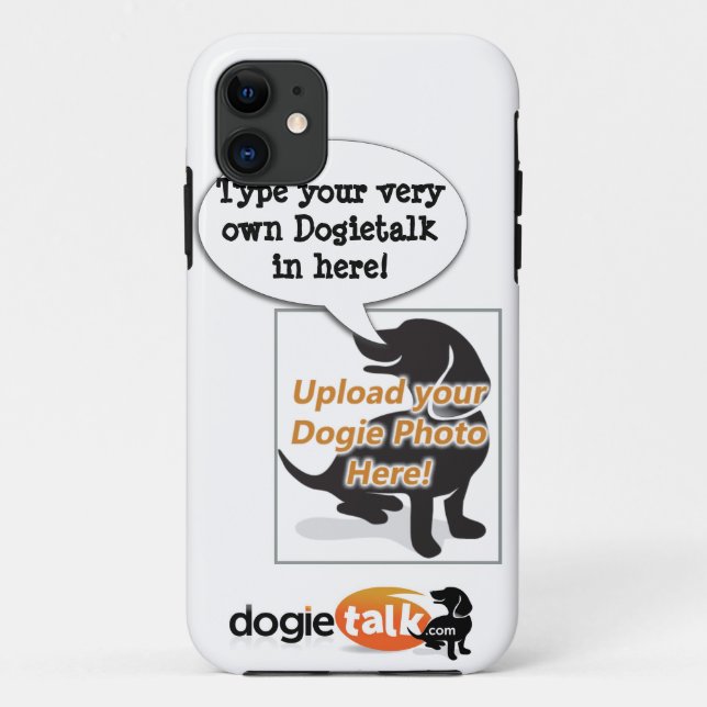 Capa Para iPhone Da Case-Mate Faça seu possuem muito o cobrir de Dogietalk (Verso)