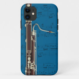 Capa Para iPhone Da Case-Mate Fagote & capa de telefone da música. Cor da