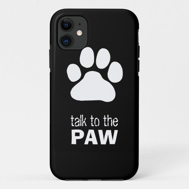 Capa Para iPhone Da Case-Mate Fale com a Pata (Verso)
