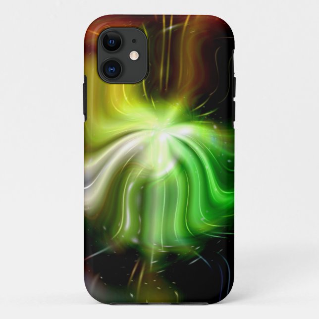 Capa Para iPhone Da Case-Mate Fantasia Magia Verde-Claro (Verso)