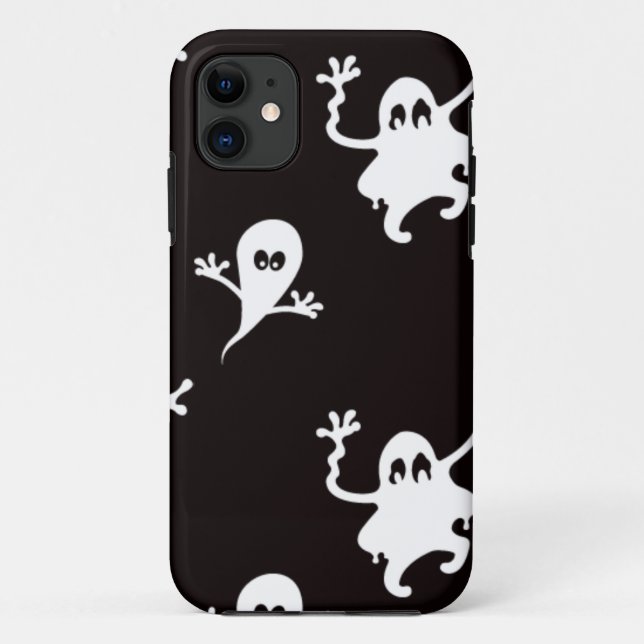 Capa Para iPhone Da Case-Mate fantasma preto (Verso)