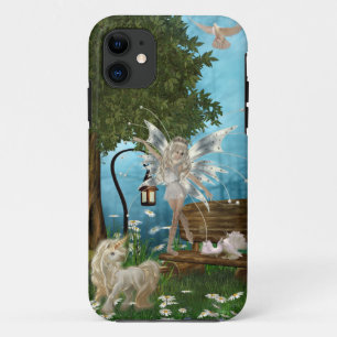 Capa Para iPhone Da Case-Mate Fantasy Faerie no Jardim do Unicórnio