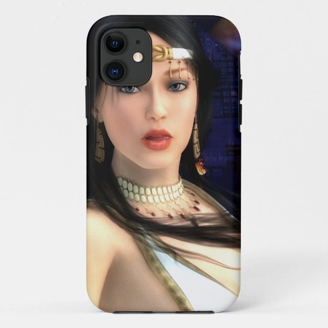 Capa Para iPhone Da Case-Mate Fantasy Princesa Sci-Fi iPhone 5 Case (Verso)