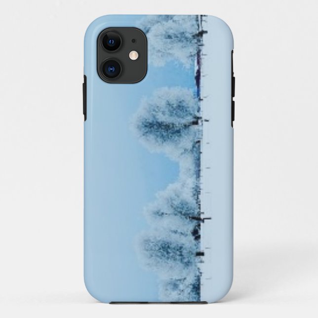 Capa Para iPhone Da Case-Mate Fazenda do inverno (Verso)