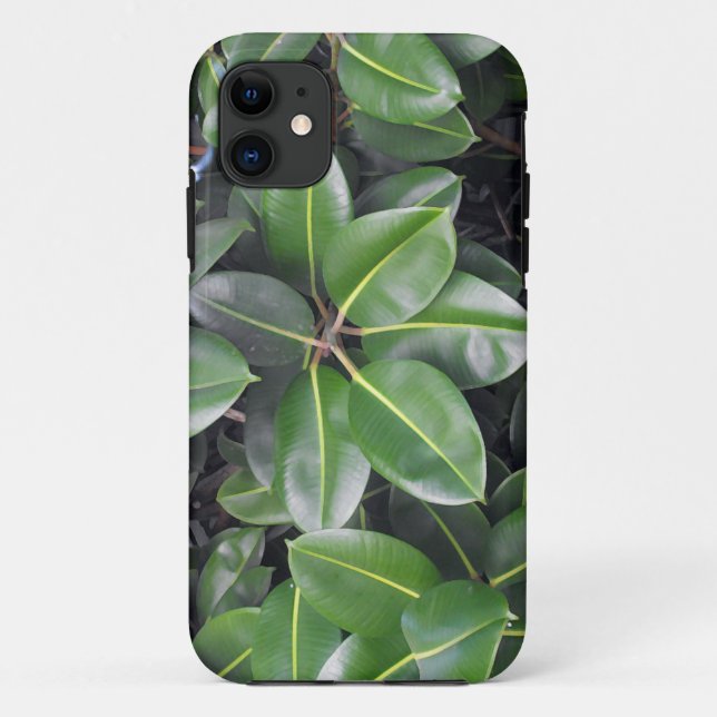 Capa Para iPhone Da Case-Mate Fechamento da Árvore de Borracha (Verso)