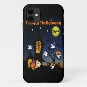 Capa Para iPhone Da Case-Mate Feliz Halloween, Casa Assombrada