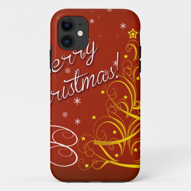 Capa Para iPhone Da Case-Mate Feliz Natal (Verso)
