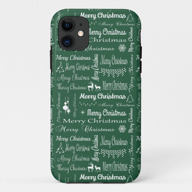 Capa Para iPhone Da Case-Mate Feliz Natal (Verso)
