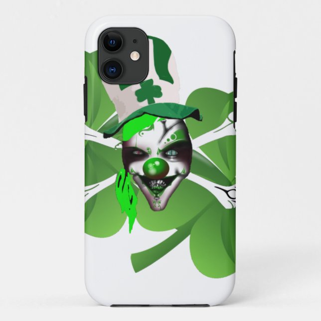 Capa Para iPhone Da Case-Mate Feliz palhaço da Rua Patrick (Verso)