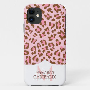 Capa Para iPhone Da Case-Mate Feminino cor-de-rosa moderno do impressão do