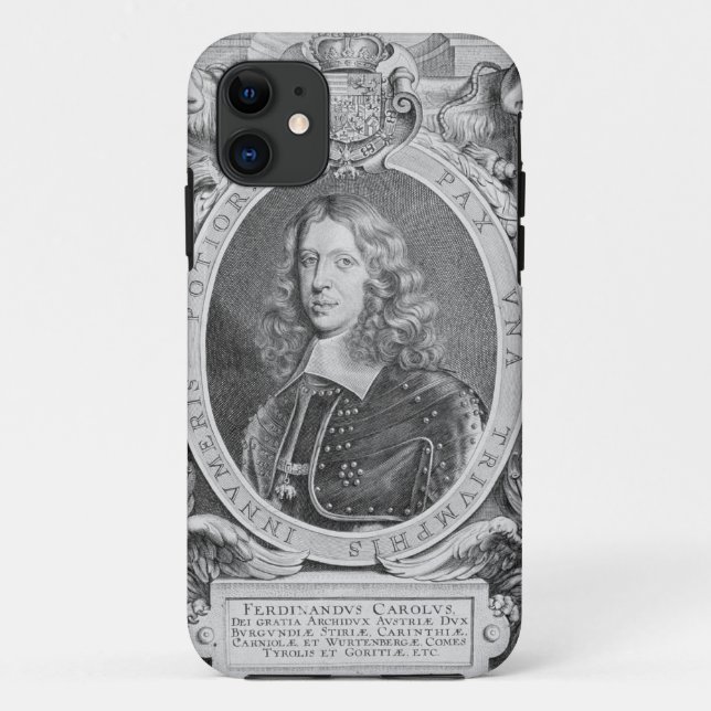 Capa Para iPhone Da Case-Mate Fernando III (1608-57) Arquiduque da Áustria, Sant (Verso)