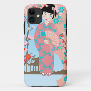 Capa Para iPhone Da Case-Mate Festa de aniversário de garotas Geisha