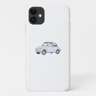Capa Para iPhone Da Case-Mate Fiat azul 500 Topolino