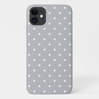 Capa Para iPhone Da Case-Mate Fifties Gray Polka Dot iPhone, Plus and Pro Case